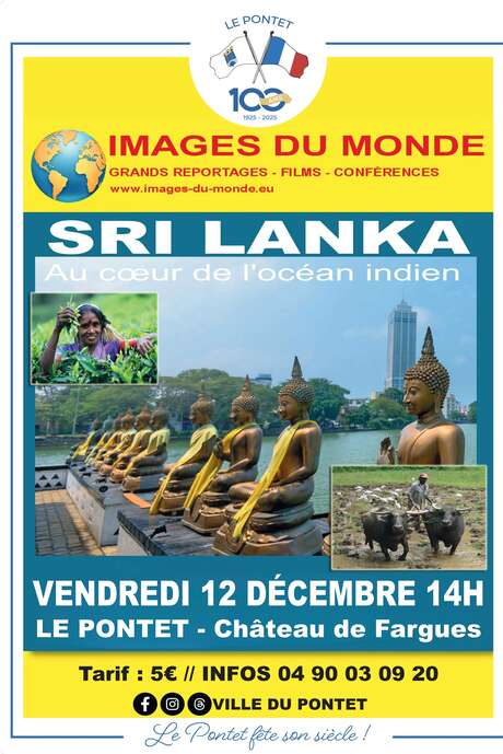 Ciné conférence "Sri Lanka, au cœur de l’Océan Indien"