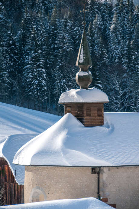 Visite de la chapelle de la Correrie