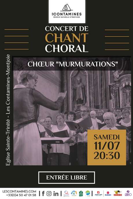 Concert du choeur Murmurations sous la direction de Blanche Latour