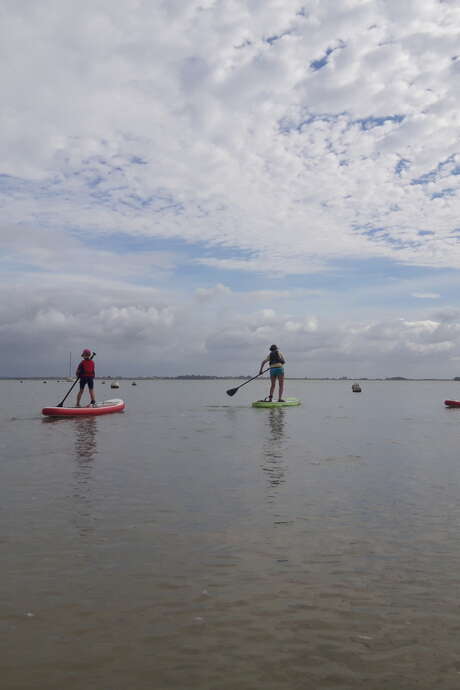 Kayak Entdeckung 17 : Eineinhalbstündig-Kajakstour im Stand-Up Paddle auf der Küste der Charente