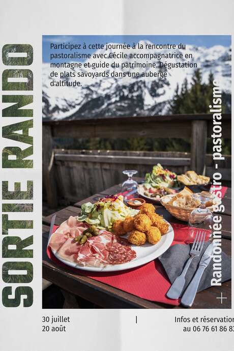Randonnée gastro-pastoralisme
