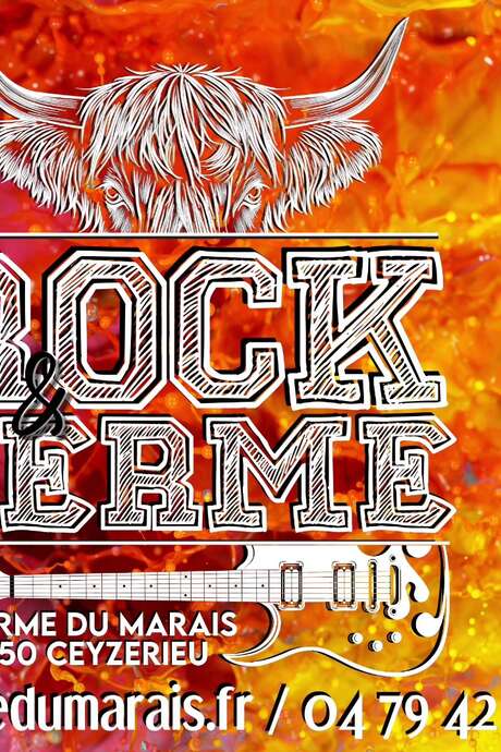 Concert Rock & Ferme à la Ferme du Marais à Aignoz