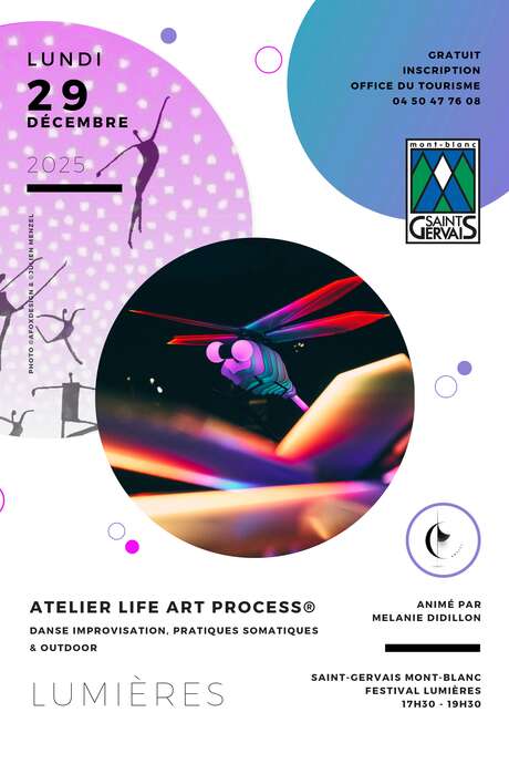 Atelier Life Art Process® ''LUMIERES''- Danse improvisation