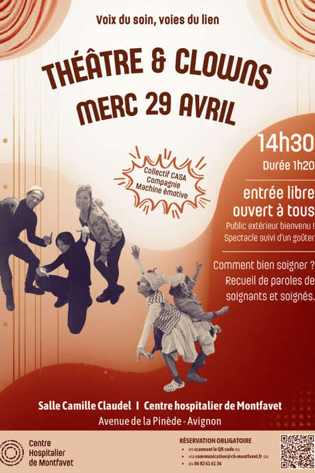 Spectacle interactif théâtre & clowns