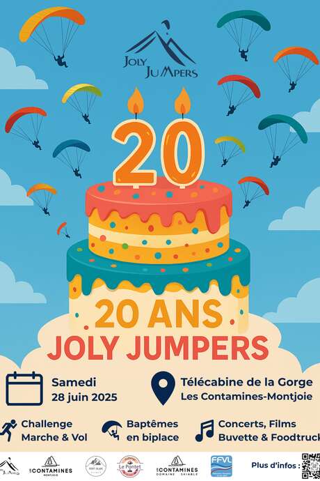 Les 20 ans de l'association Joly Jumpers