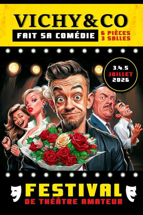 Vichy and co fait sa comédie