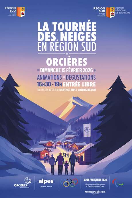 La tournée des neiges - Région Sud !