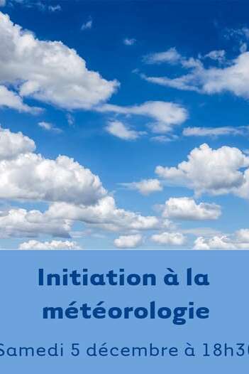 Initiation à la météorologie