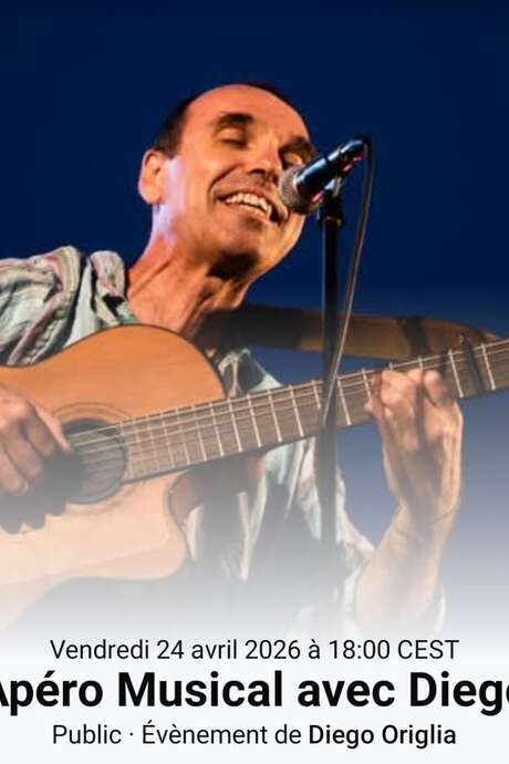 Aperitif concert with Diego - Epicerie le passage