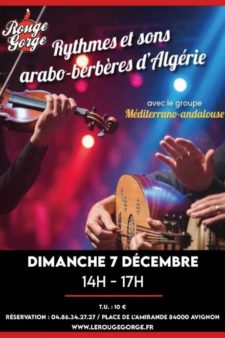 Rythmes et sons arabo-berbères d’Algérie