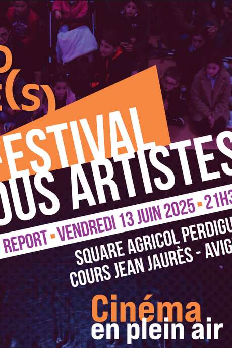 Festival Tous artistes - Cinéma en plein air