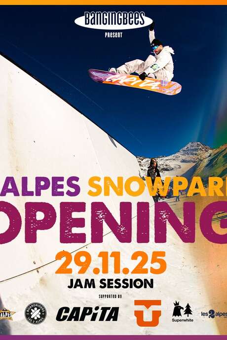 Banging Bees Les 2 Alpes summer zone