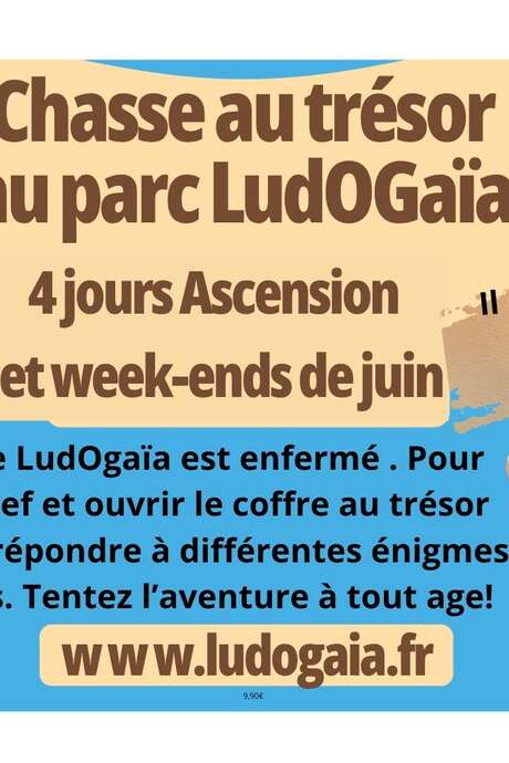 Chasse au trésor au parc LudOGaïa