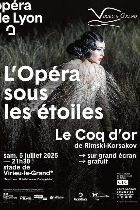 Opera under the stars on a giant screen - Rimsky Korsakov's "The GOLDEN QOC