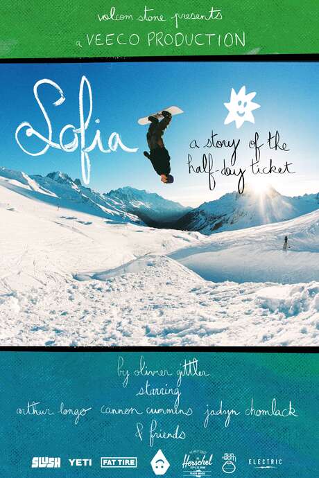 Screening of "Sofia a story of the Half-Day ticket" at the Volcom shop