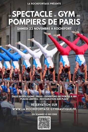 Paris Fire Brigade gymnastics show