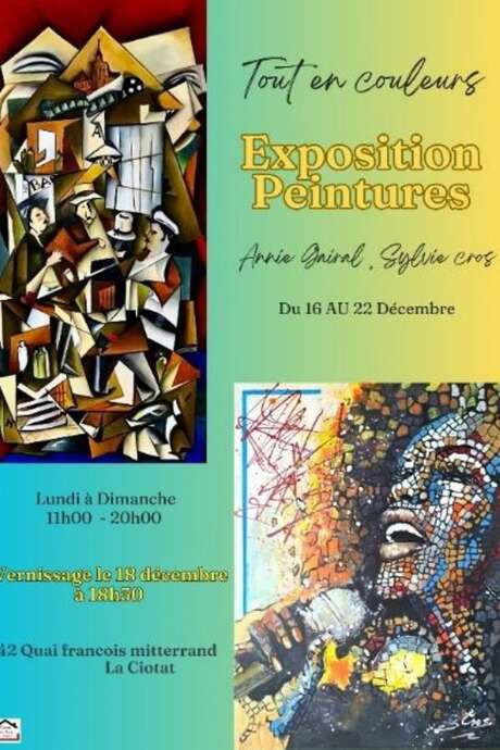 Tout en Couleurs painting exhibition