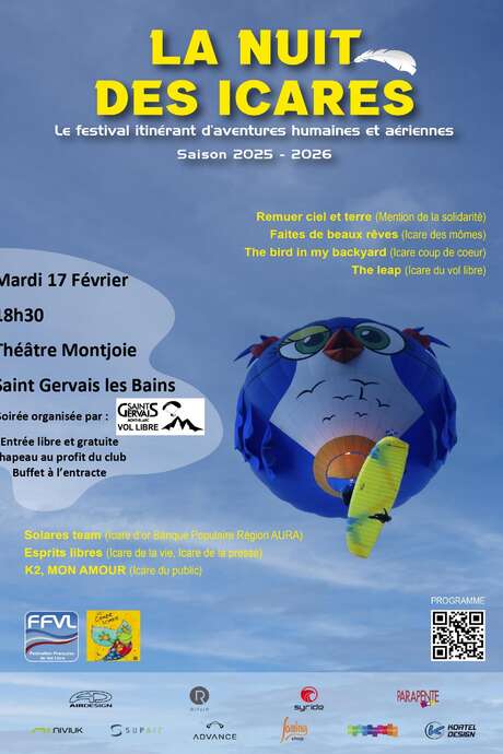 La Nuit des Icares - Festival itinérant d'aventures humaines et aériennes