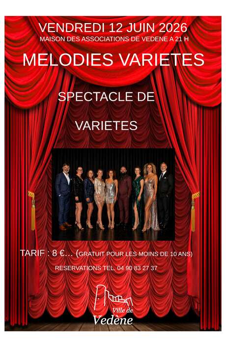 Concert Mélodies Variétés