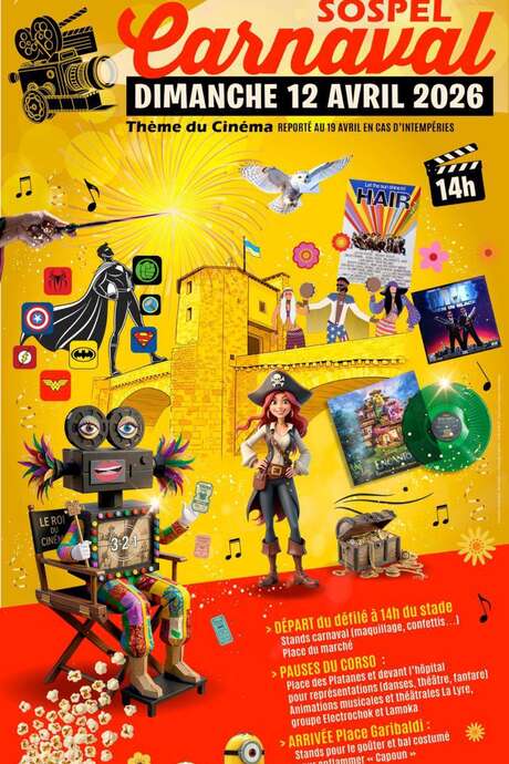 Carnaval "Thème du Cinéma"