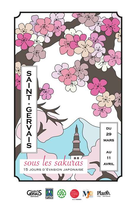 Saint-Gervais sous les Sakuras - Inauguration