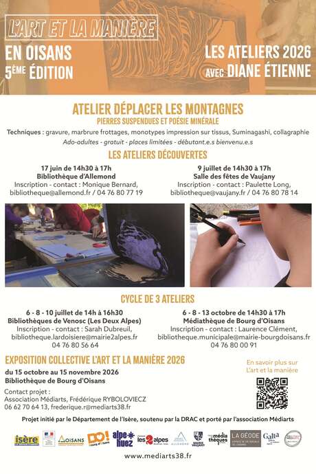 Ateliers Déplacer les montagnes