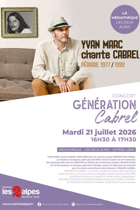 Concert - Génération Cabrel