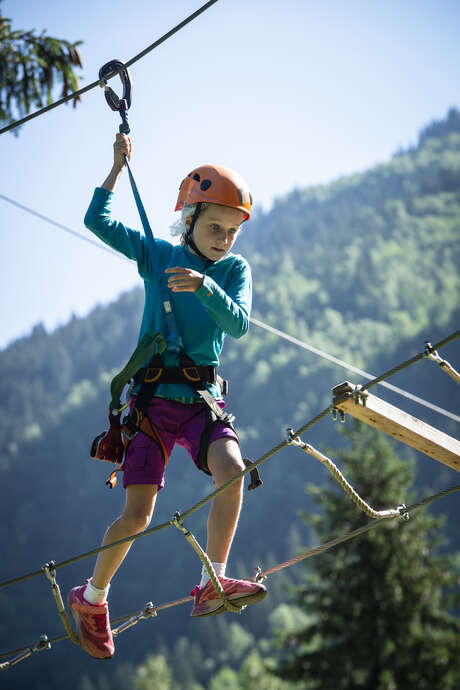 Tree Top Adventure Course: Pontet Leisure Park