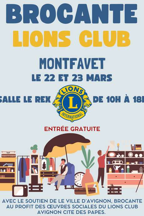 Brocante Lions Club Montfavet