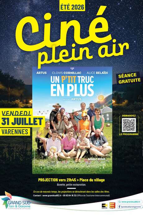 Ciné Plein Air /" Un p'tit truc en plus "