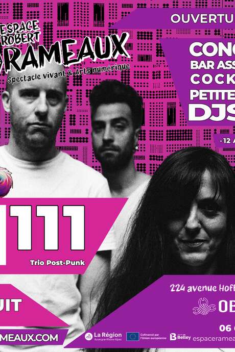 111 en concert à l'Espace Rameaux