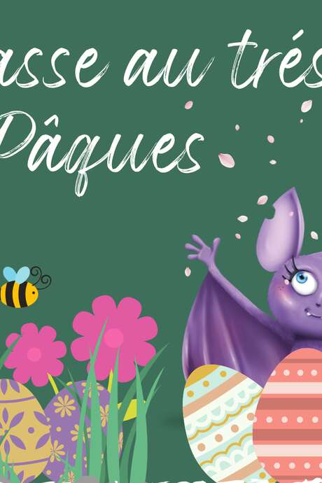 Chasse au trésor de Pâques sur les stations