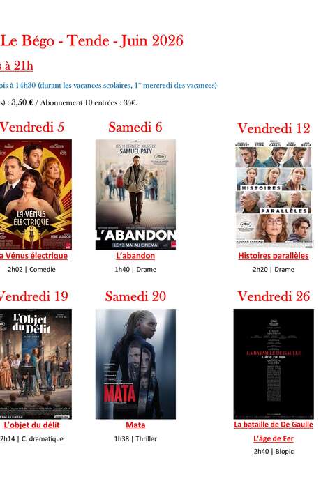 Proiezioni di film