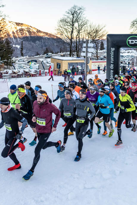 Trail sur Neige la Fée Blanche