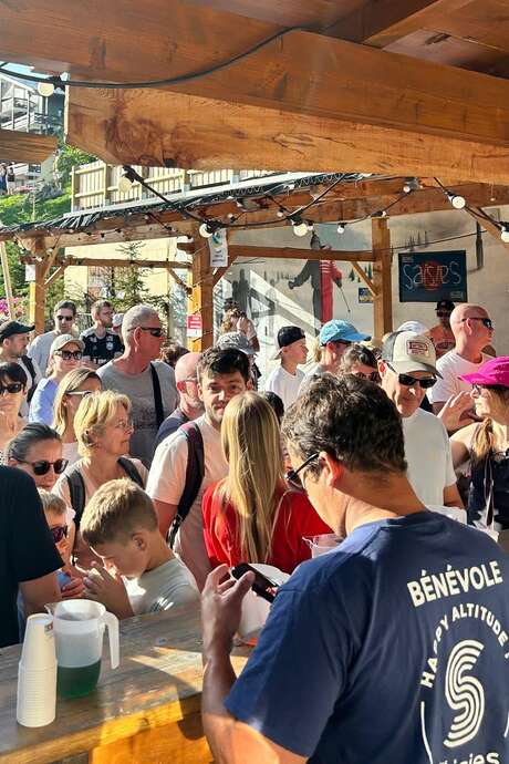 Pot d'accueil estival aux Saisies