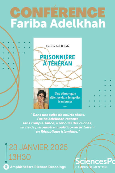 Conférence Fariba Adelkhah : Prisonnière à Téhéran