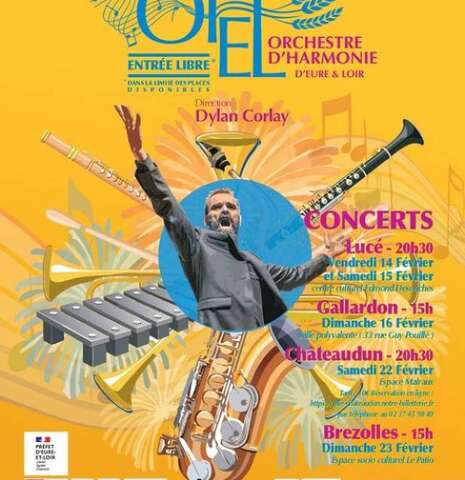 Concert de l'Orchestre d'Harmonie d'Eure-et-Loir