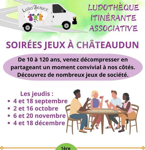 Soirée jeux de société