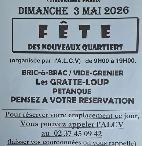 Fête des Nouveaux Quartiers & vide-grenier