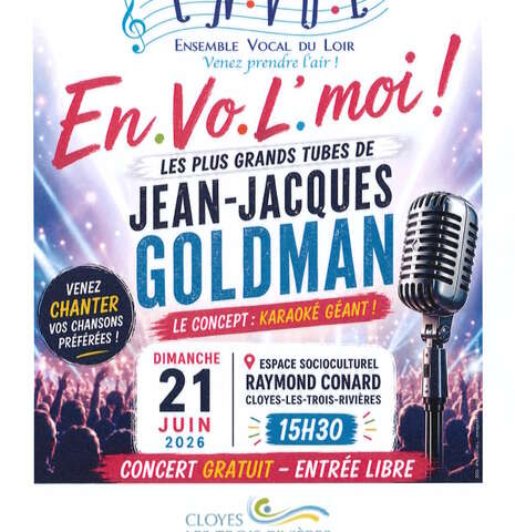 Karaoké géant sur les plus grands tubes de Jean-Jacques Goldman