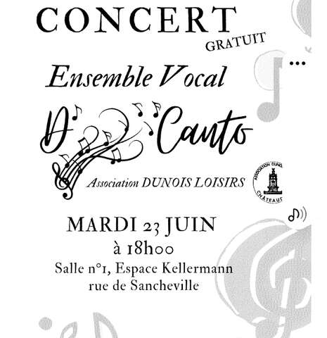 Concert - Ensemble vocal Canto