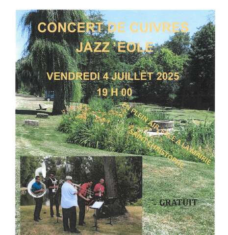 Concert de cuivres Jazz'Eole