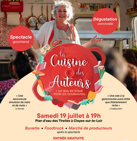 Animations gourmandes et spectacle "La Cuisine des Auteurs"