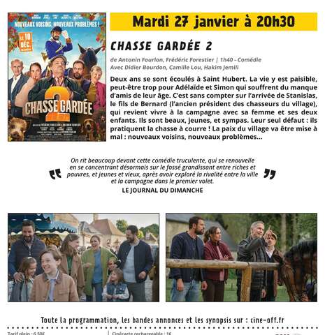 Ciné Off - Chasse Gardée 2