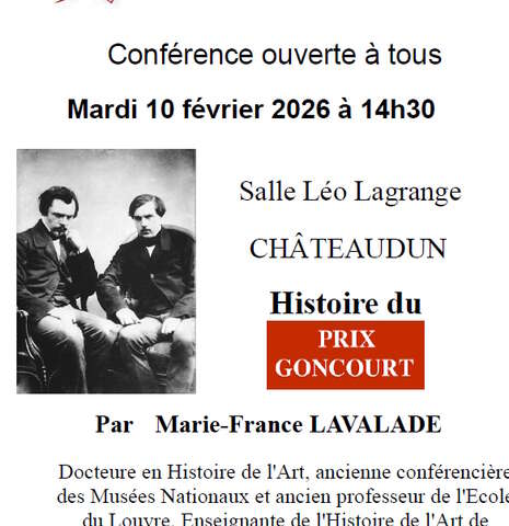 Conférence - Histoire du Prix Goncourt