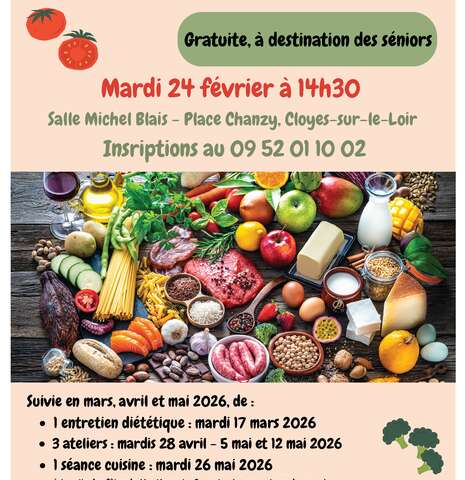 Conférence - Mon alimentation et moi