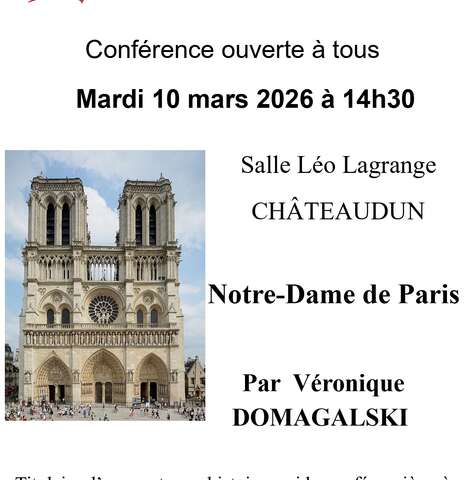 Conférence - Notre Dame de Paris