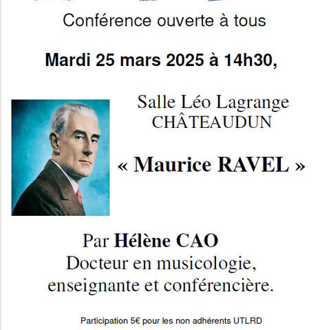 Conférence sur Maurice Ravel