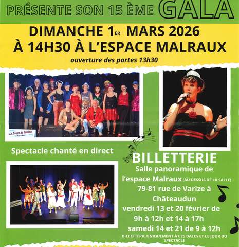 15e gala de La Troupe du Bonheur