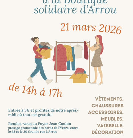 Gratiféria de la Boutique Solidaire